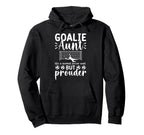 Soccer Goalie Aunt Soccer Keeper Aunt Hoodie - Minimalist Print Unisex