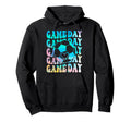 Colorful Soccer Sports Fan Game Day Hoodie - Fun Novelty Design for Adults