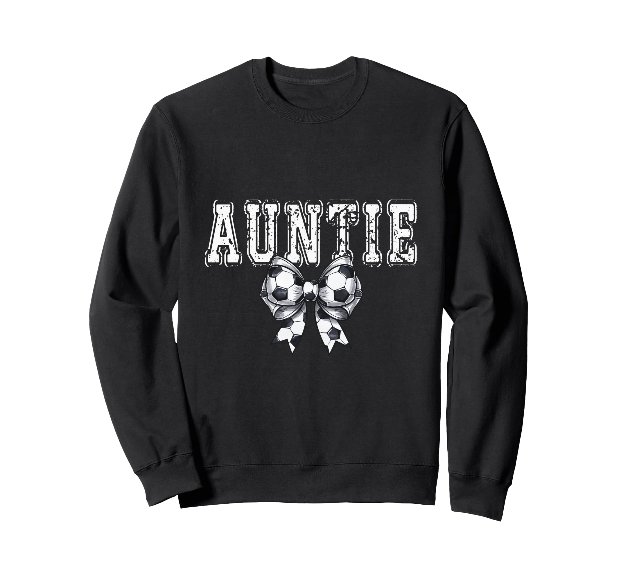 Coquette Soccer Auntie Spirit Sweatshirt - Fun Novelty Design Men Women