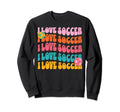 Soccer Player Soccer Mom Who Sweatshirt - Casual Everyday Wear Unisex