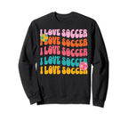 Soccer Player Soccer Mom Who Sweatshirt - Casual Everyday Wear Unisex