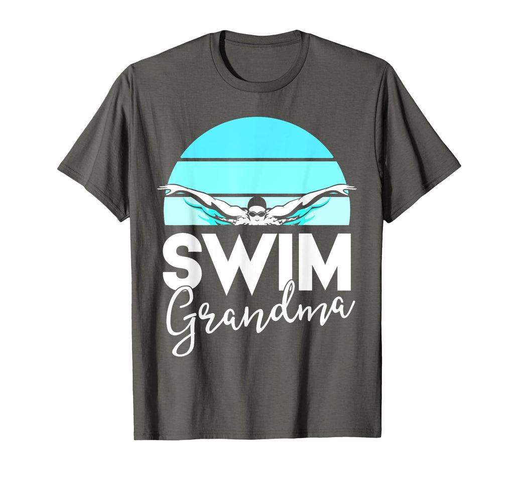 Swim Team Grandma Mama Swimming Meet T-Shirt - Novelty Apparel Unisex