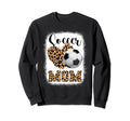 Funny Soccer Mom Leopard Family Sweatshirt - Streetwear Style Men Women