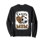 Funny Soccer Mom Leopard Family Sweatshirt - Streetwear Style Men Women