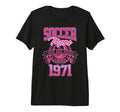 Soccer Mom Loud Proud Since 1971 T-Shirt - Custom Art Print Men Women