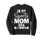 My Sports Mom Era Sports Mama My Sweatshirt - Custom Art Print for Adults