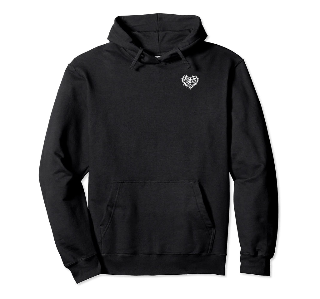 Soccer Heart Soccer Players Heart Soccer Hoodie - Unique Graphic Men Women