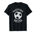 Hartford Soccer Distressed 90S T-Shirt - Streetwear Style for Adults