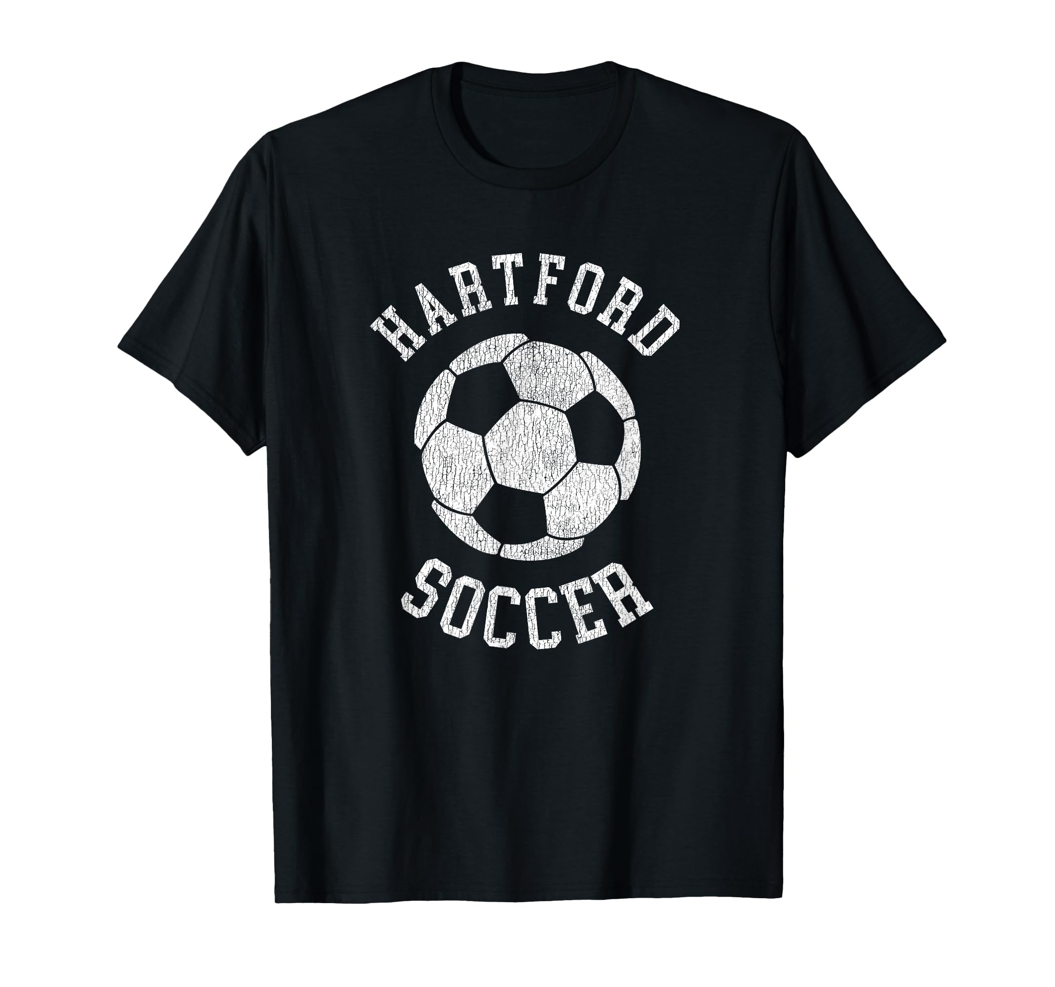 Hartford Soccer Distressed 90S T-Shirt - Streetwear Style for Adults