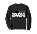 Class 2024 Soccer Senior Football Mom Sweatshirt - Graphic Print Men Women
