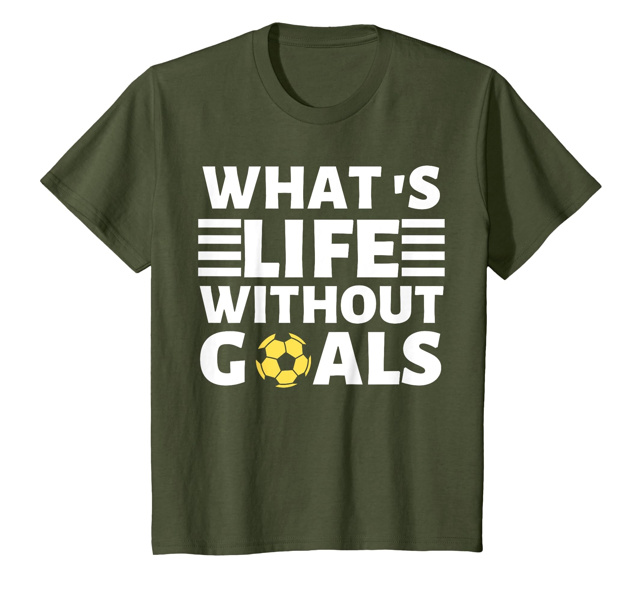 What Life Without Goals Is Forwards T-Shirt - Fun Novelty Design Unisex