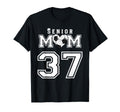 Proud Senior Soccer Mom Custom Jersey T-Shirt - Novelty Apparel for Adults