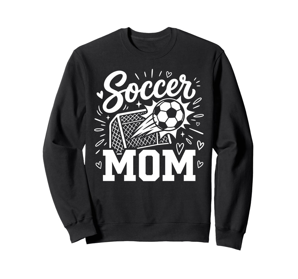 Soccer Mom Family Mothers Day Mom Sweatshirt - Graphic Print for Adults