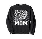 Soccer Mom Family Mothers Day Mom Sweatshirt - Graphic Print for Adults