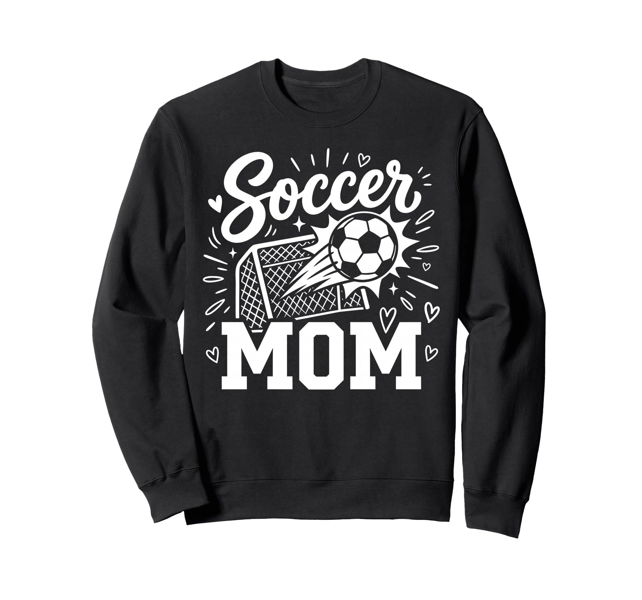Soccer Mom Family Mothers Day Mom Sweatshirt - Graphic Print for Adults