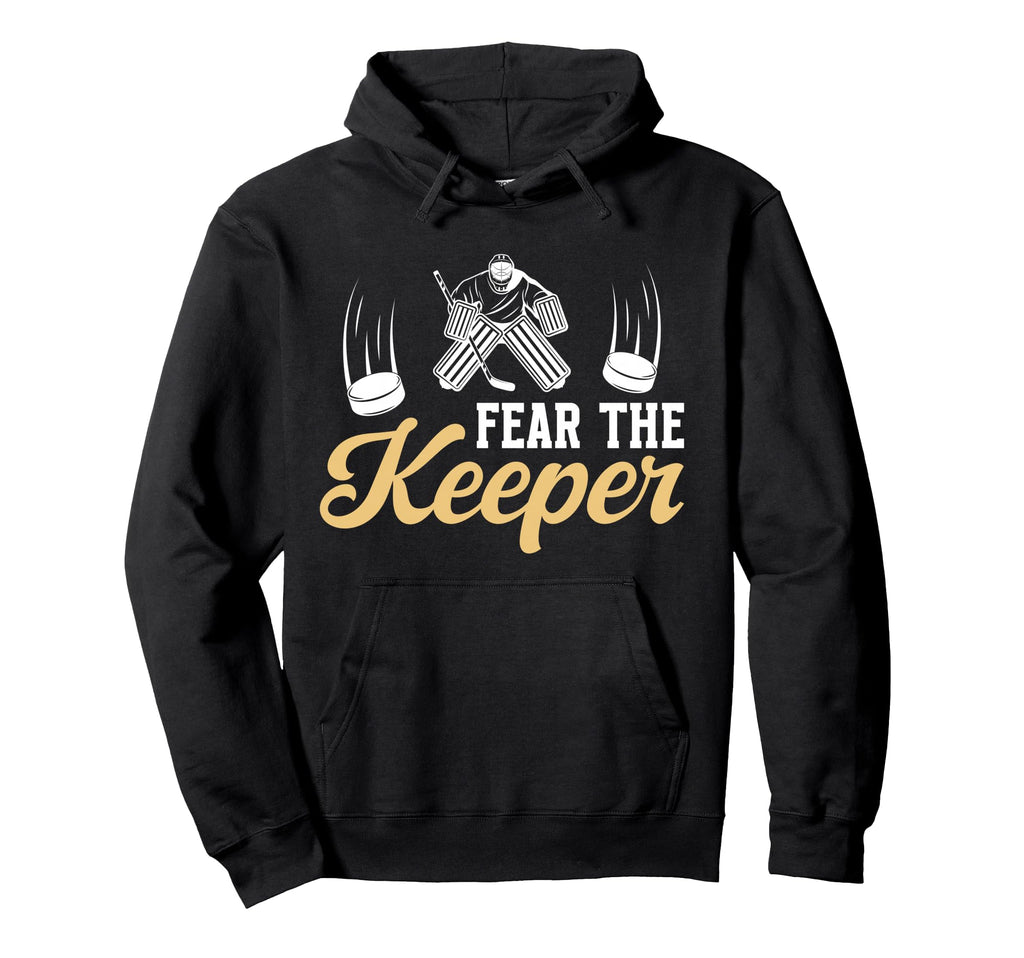 Fear Hockey Goalkeeper Mom Hockey Goalie Hoodie - Custom Art Print Unisex