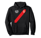 Peru Peruvian Flag Escudo Soccer Hoodie - Unique Graphic Men Women