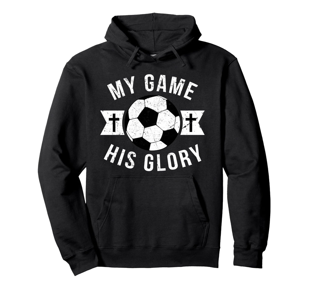 Christian Soccer Gifts Teen Sayings Hoodie - Custom Art Print Men Women