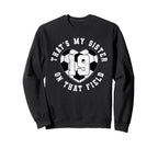 Thats My Sister Soccer Player Sweatshirt - Aesthetic Graphic Men Women