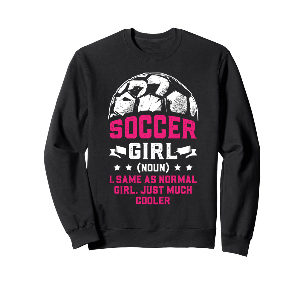 Soccer Definition Funny Soccer Sweatshirt - Graphic Print Unisex