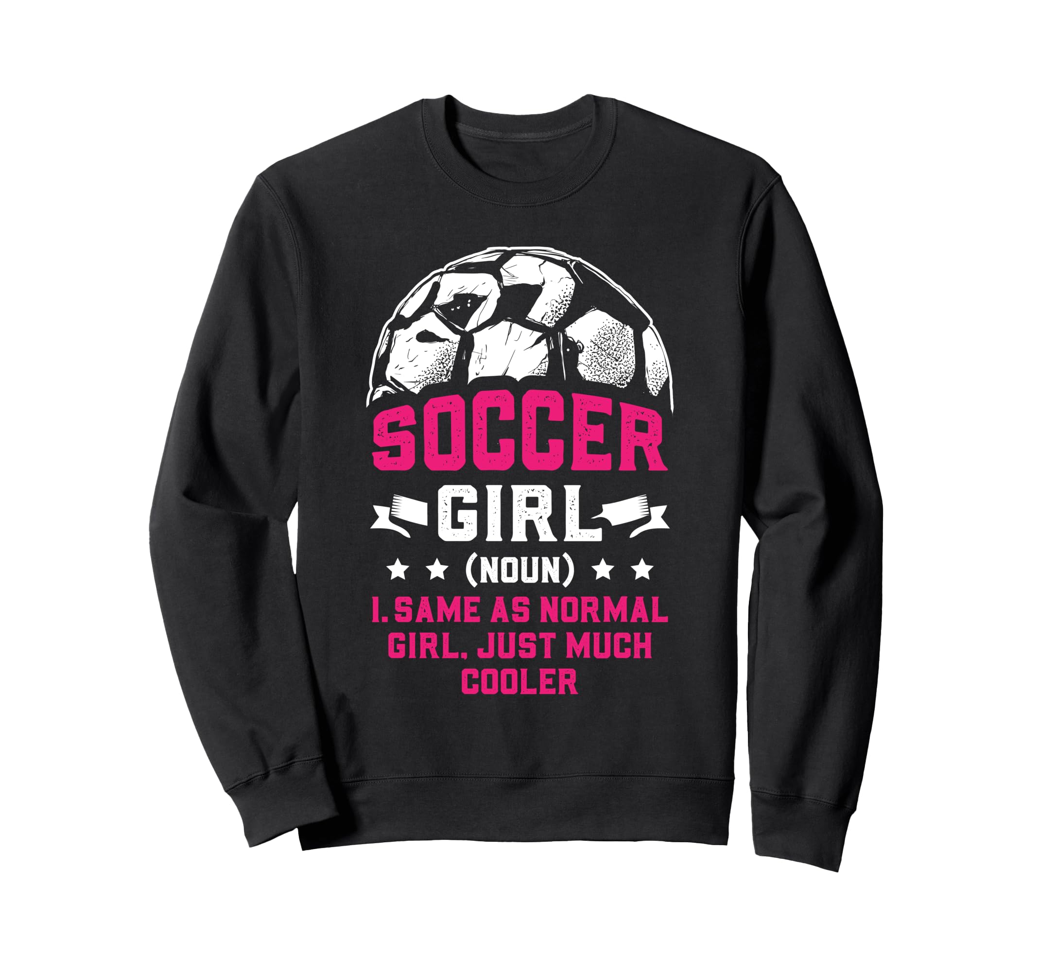 Soccer Definition Funny Soccer Sweatshirt - Graphic Print Unisex