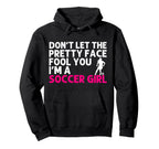 Funny Soccer Art Soccer Lover Soccer Player Hoodie - Trendy Graphic Unisex
