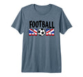 Football Mom Soccer Game Day Gift T-Shirt - Custom Art Print Men Women