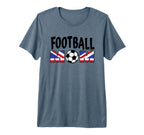 Football Mom Soccer Game Day Gift T-Shirt - Custom Art Print Men Women
