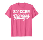 Soccer Grandpa Funny Sports Papa T-Shirt - Casual Everyday Wear for Adults