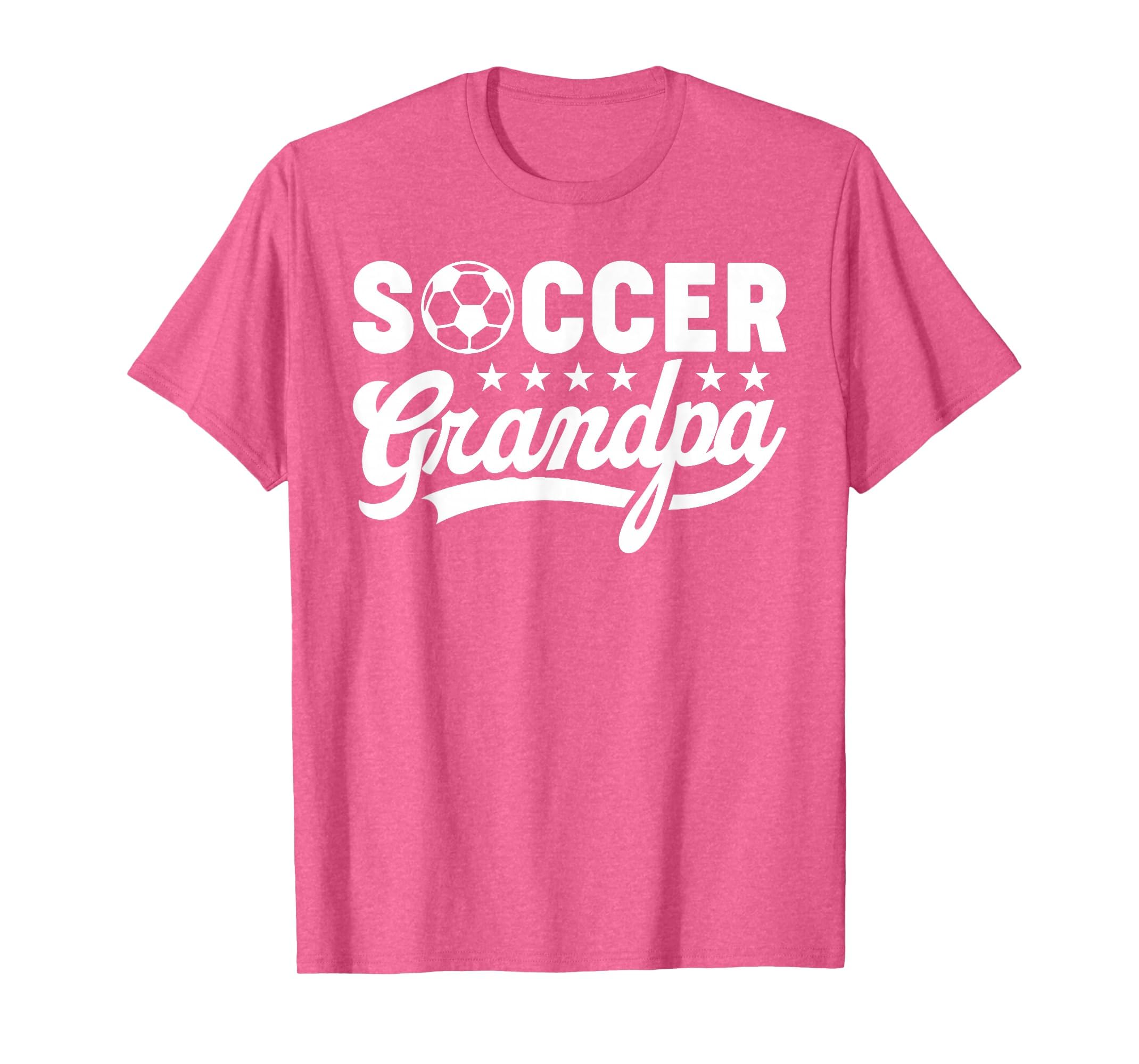 Soccer Grandpa Funny Sports Papa T-Shirt - Casual Everyday Wear for Adults