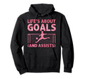 Funny Soccer Art Gag Soccer Player Hoodie - Graphic Print Unisex