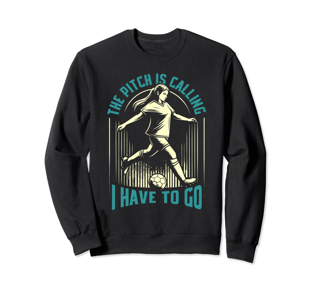Soccer Sweatshirt - Graphic Print Unisex