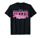 Soccer Mama Funny Proud Soccer Mom T-Shirt - Trendy Graphic for Adults