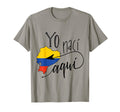 Yo Naci Aqui Ecuador Camiseta Soccer T-Shirt - Trendy Graphic Men Women