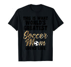 This Is What Soccer Mom Soccer T-Shirt - Aesthetic Graphic Men Women