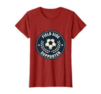 Field Side Supporter Soccer Mom T-Shirt - Novelty Apparel Men Women
