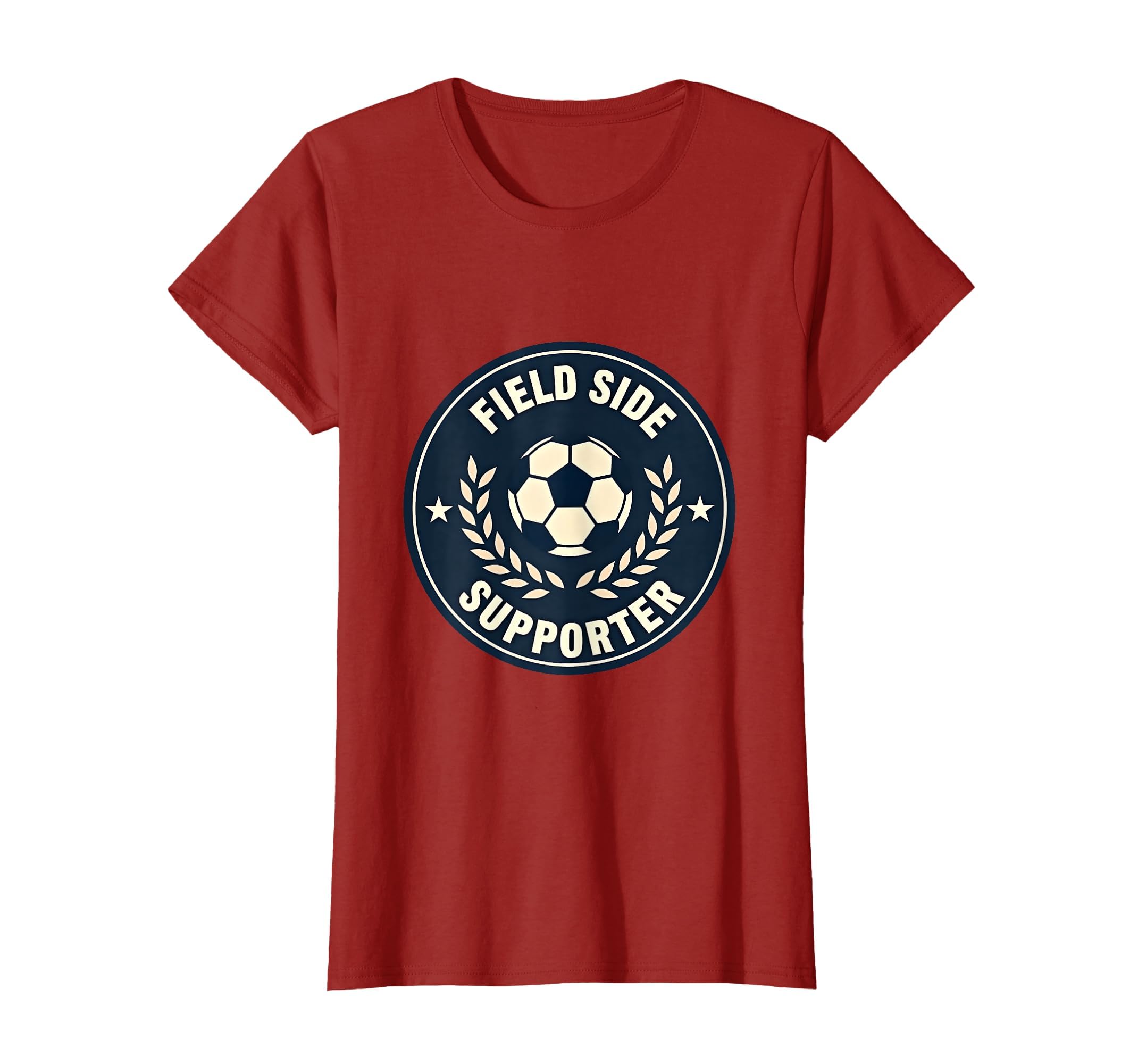 Field Side Supporter Soccer Mom T-Shirt - Novelty Apparel Men Women