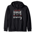 Funny Soccer Goalie Goalkeeper Hoodie - Casual Everyday Wear for Adults