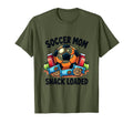 Soccer Mom Snack Loaded Fun T-Shirt - Graphic Print Men Women