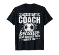 Soccer Assistant Coach Trust Me Im T-Shirt - Graphic Print Men Women
