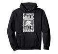 My Favorite Hockey Goalie Grandma Hoodie - Unique Graphic for Adults