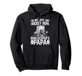 Im Ice Hockey Goalkeeper Papa Ice Hoodie - Aesthetic Graphic for Adults