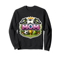 Soccer Mama Mothers Day Football Sweatshirt - Trendy Graphic for Adults