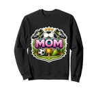 Soccer Mama Mothers Day Football Sweatshirt - Trendy Graphic for Adults