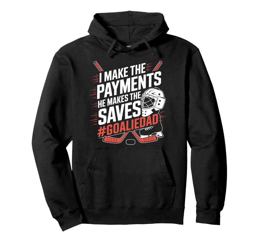 Ice Hockey Goalie Dad Gifts Accessories T-Shirt - Fun Novelty Design Unisex