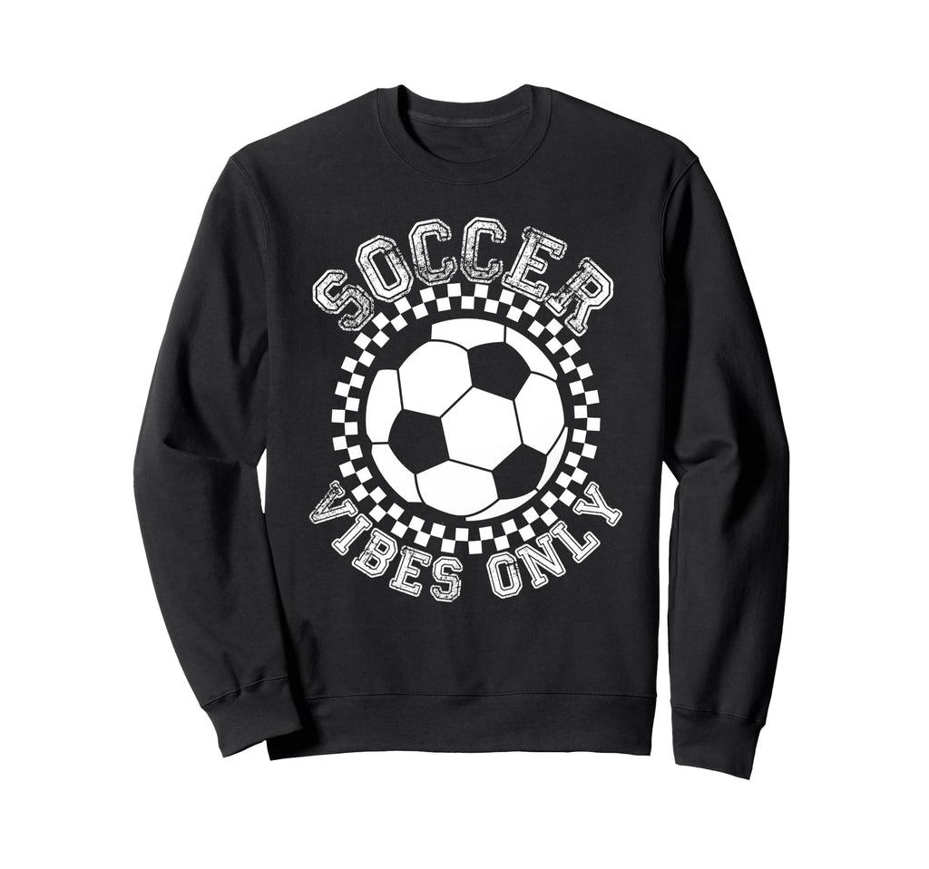 Groovy Soccer Womens Soccer Sweatshirt - Fun Novelty Design Unisex