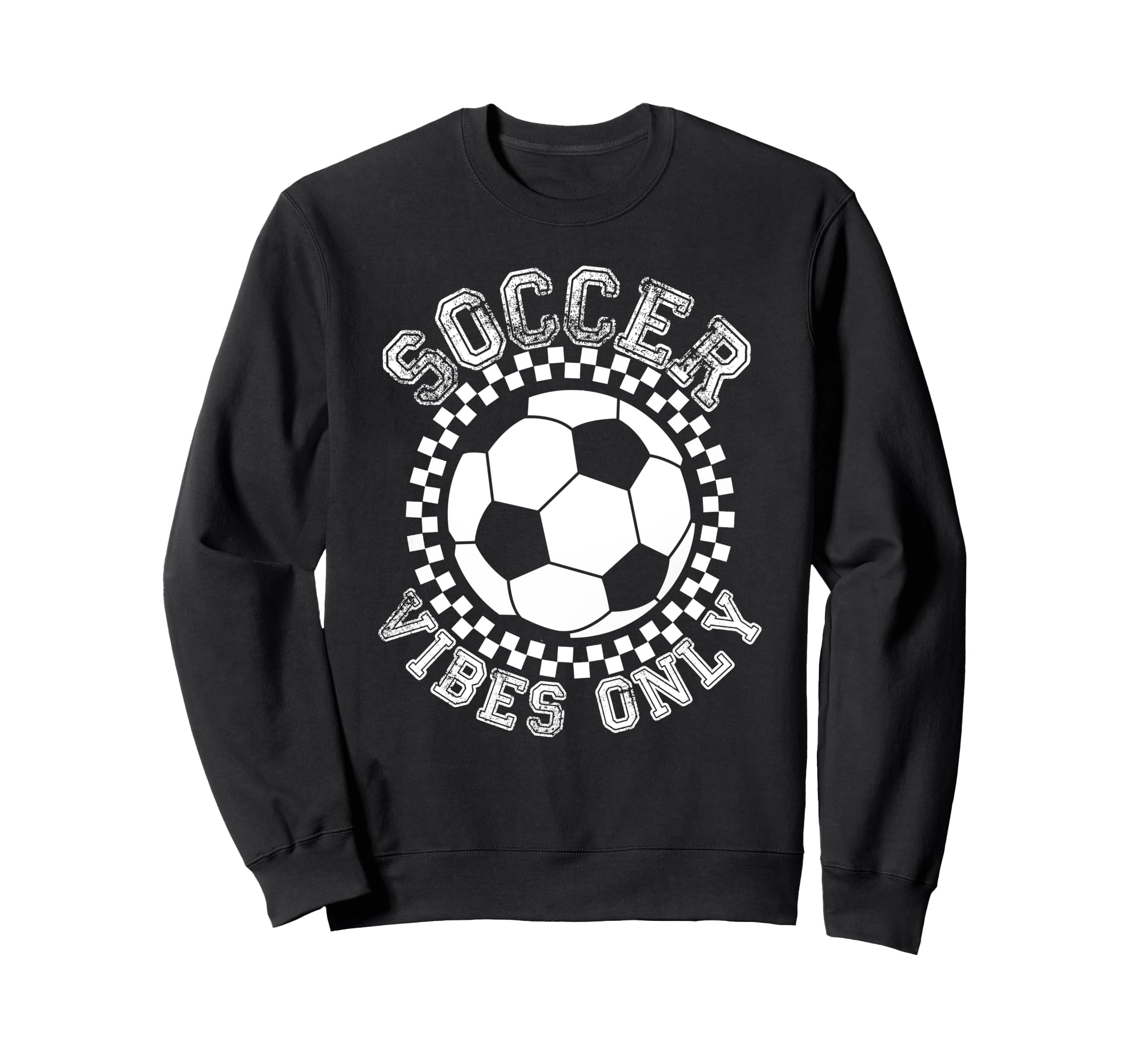 Groovy Soccer Womens Soccer Sweatshirt - Fun Novelty Design Unisex