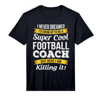 Football Coach Funny Thank You Gift T-Shirt - Aesthetic Graphic Men Women