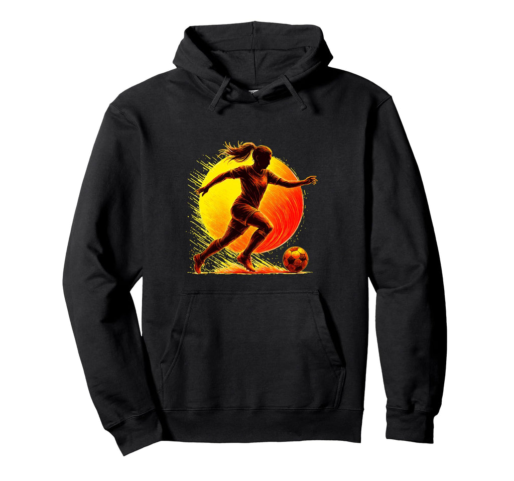Soccer Focused Game Speed And Skill Hoodie - Aesthetic Graphic Men Women