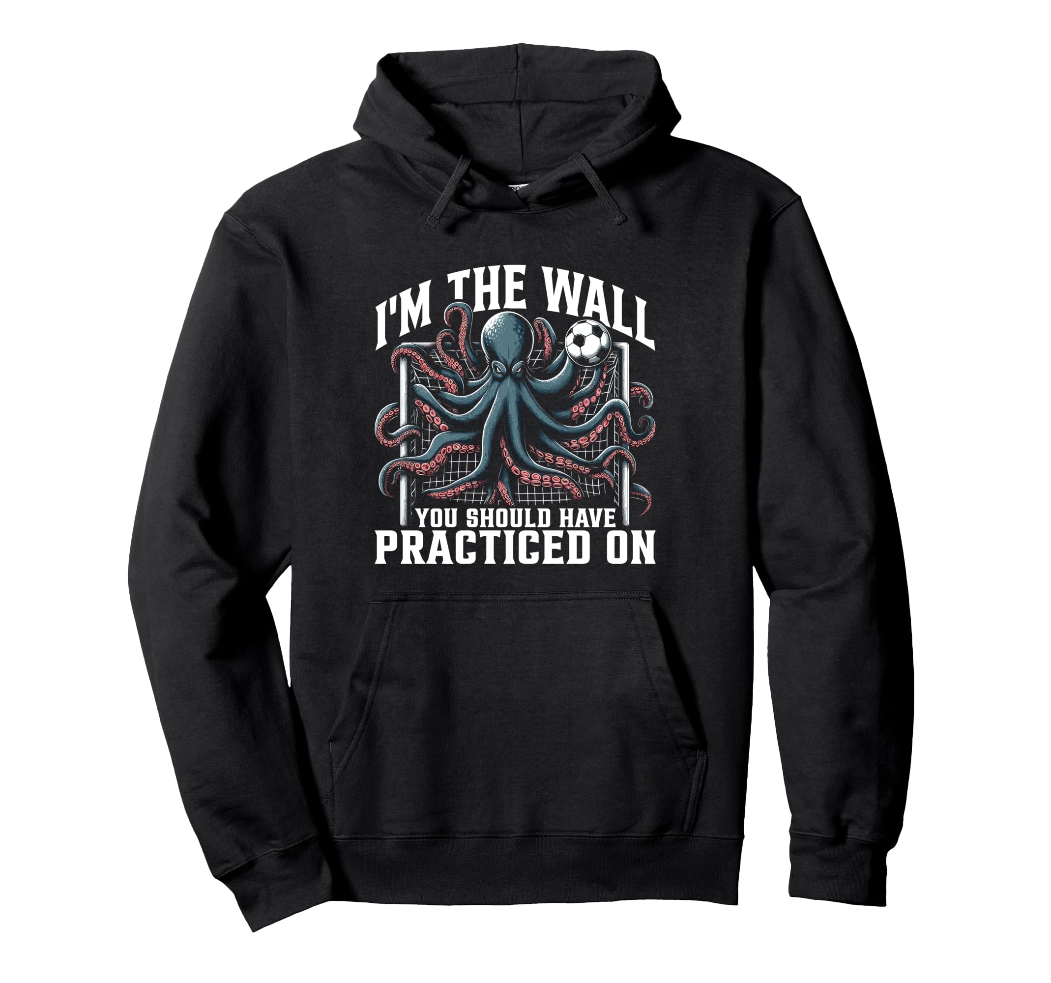 Funny Soccer Player Octopus Soccer Hoodie - Aesthetic Graphic Men Women